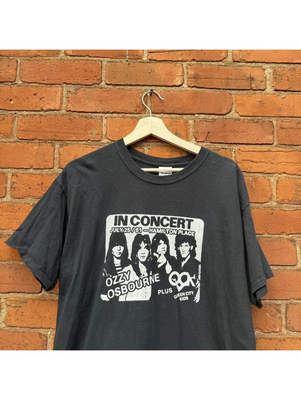 Vintage ozzy osbourne Hamilton place t shirt 00s L - Picture 3 of 6